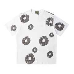 Denim Tears T Shirts Premium-quality puff print casual streetwear style