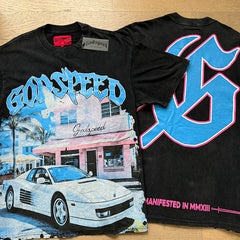 Godspeed T Shirts 260g pure cotton fabric