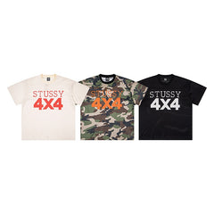 Stussy Jersey Mesh fabric t shirt