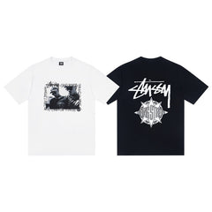 Stussy T shirts High-quality 260g pure cotton double yarn fabric