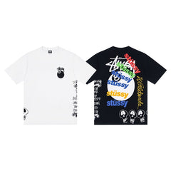 Stussy T shirts High-quality 260g pure cotton double yarn fabric