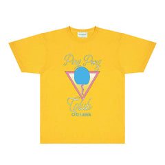 Casablanca T Shirts Street High-quality pure cotton