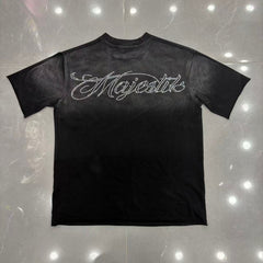MAJESTIK T Shirts Loose fit 100% cotton