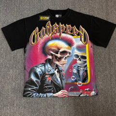 Godspeed T Shirts 100% pure cotton 260g fabric Streetwear fashion