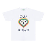 Casablanca T Shirts Street High-quality pure cotton