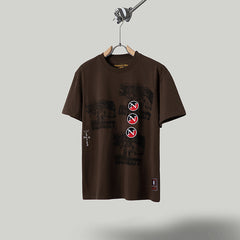 Travis Scott T Shirts x Mitchell x Ness Northeastern Huskies Seal Short Sleeve