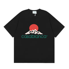 Casablanca T SHIRTS High-quality pure cotton streetwear