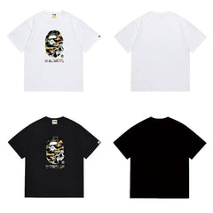 Bathing ape Bape T Shirts High-quality 100% cotton streetwear