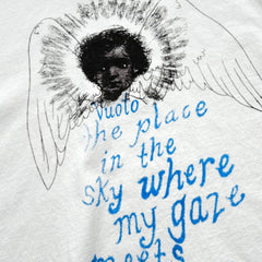 Unisex Vintage T Shirts Saint x Gallery Dept. Guardian Angel Collaboration (Limited Edition). Features heavyweight 320g fabric that retains its quality after washing and matches the original specifications. Constructed using vintage-style single-st