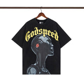 Godspeed T-Shirt Retro Fantasy Pattern