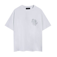 Amiri T Shirts Rhinestone