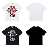 Bathing ape Bape T Shirts High-quality 100% cotton streetwear