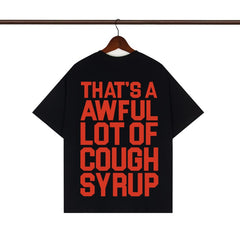 COUGH SYRUP T shirts High-quality pure cotton streetwear
