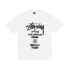 Stussy T shirts High-quality 260g pure cotton double yarn fabric