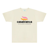Casablanca T Shirts Street High-quality pure cotton