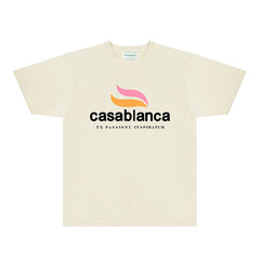 Casablanca T Shirts Street High-quality pure cotton