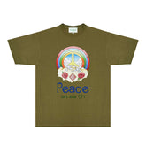 Casablanca T Shirts Street High-quality pure cotton