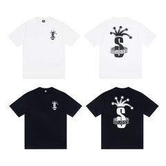 Stussy T shirts High-quality 260g pure cotton double yarn fabric