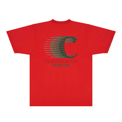 Casablanca T Shirts Street High-quality pure cotton