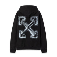 OW Phantom Arrow Pattern Pullover Hooded Sweater