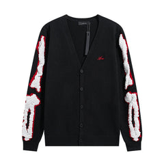 Amiri sweater V-neck with buttons