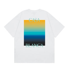 Casablanca T SHIRTS High-quality pure cotton streetwear