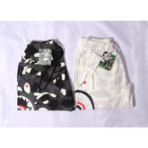 Bathing ape Bape Shorts Camo luminous shark side print five-point pants straight beach pants