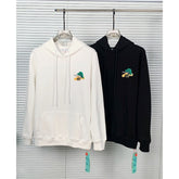 Off White hoodie painted arrow pattern hooded