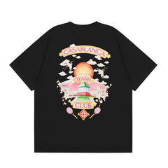 Casablanca T SHIRTS High-quality pure cotton streetwear