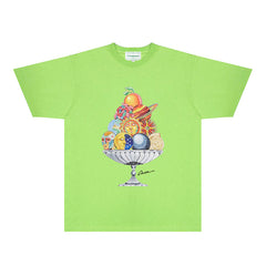 Casablanca T Shirts Street High-quality pure cotton