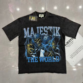 MAJESTIK T Shirts Loose fit 100% cotton