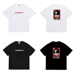 Bathing ape Bape T Shirts High-quality 100% cotton streetwear