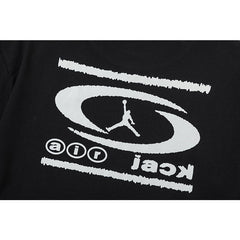 Travis Scott T Shirts Cactus Jack X Air Jordan joint short sleeve