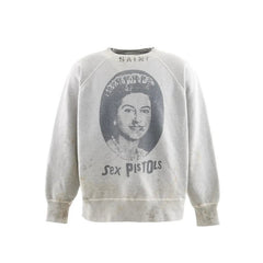 Saint Michael Printed Cotton Sweatshirt