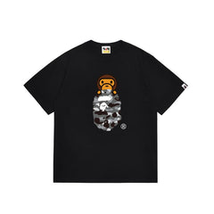 Bathing ape Bape T Shirts High-quality 100% cotton streetwear