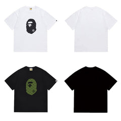 Bathing ape Bape T Shirts High-quality 100% cotton streetwear