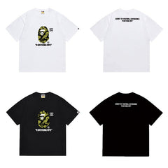 Bathing ape Bape T Shirts High-quality 100% cotton streetwear