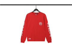 CHH Heart Long Sleeve Shirt Unisex Fashion Loose Long Sleeve Shirt