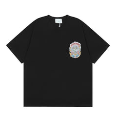 Casablanca T SHIRTS High-quality pure cotton streetwear