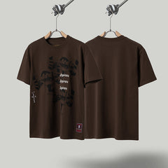 Travis Scott T Shirts x Mitchell x Ness Texas Longhorns Seal Short Sleeve