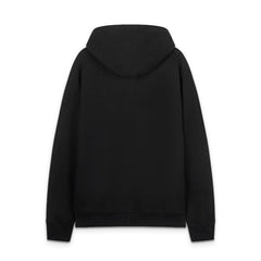 OW cartoon black character pattern crew neck pullover sweater