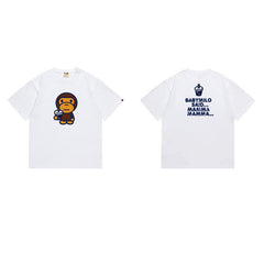 Bathing ape Bape T Shirts High-quality 100% cotton streetwear