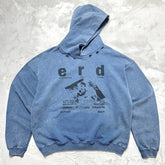 Unisex Vintage Hoodie Silhouettes of the Past Limited Edition Hoodie ¨C Custom Heavyweight Fabric