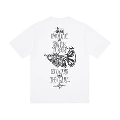 Stussy T shirts High-quality 260g pure cotton double yarn fabric