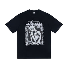 Stussy T shirts High-quality 260g pure cotton double yarn fabric