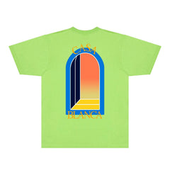 Casablanca T Shirts Street High-quality pure cotton