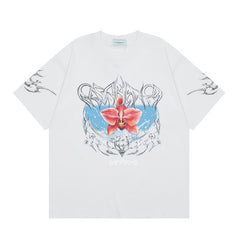 Casablanca T SHIRTS High-quality pure cotton streetwear