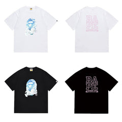 Bathing ape Bape T Shirts High-quality 100% cotton streetwear