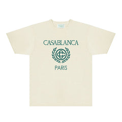 Casablanca T Shirts Street High-quality pure cotton