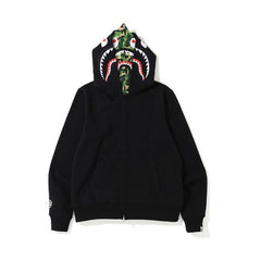 Bathing Ape Bape Hoodie Camouflage Cardigan Men's and Women's Sweater Hoodie Coat